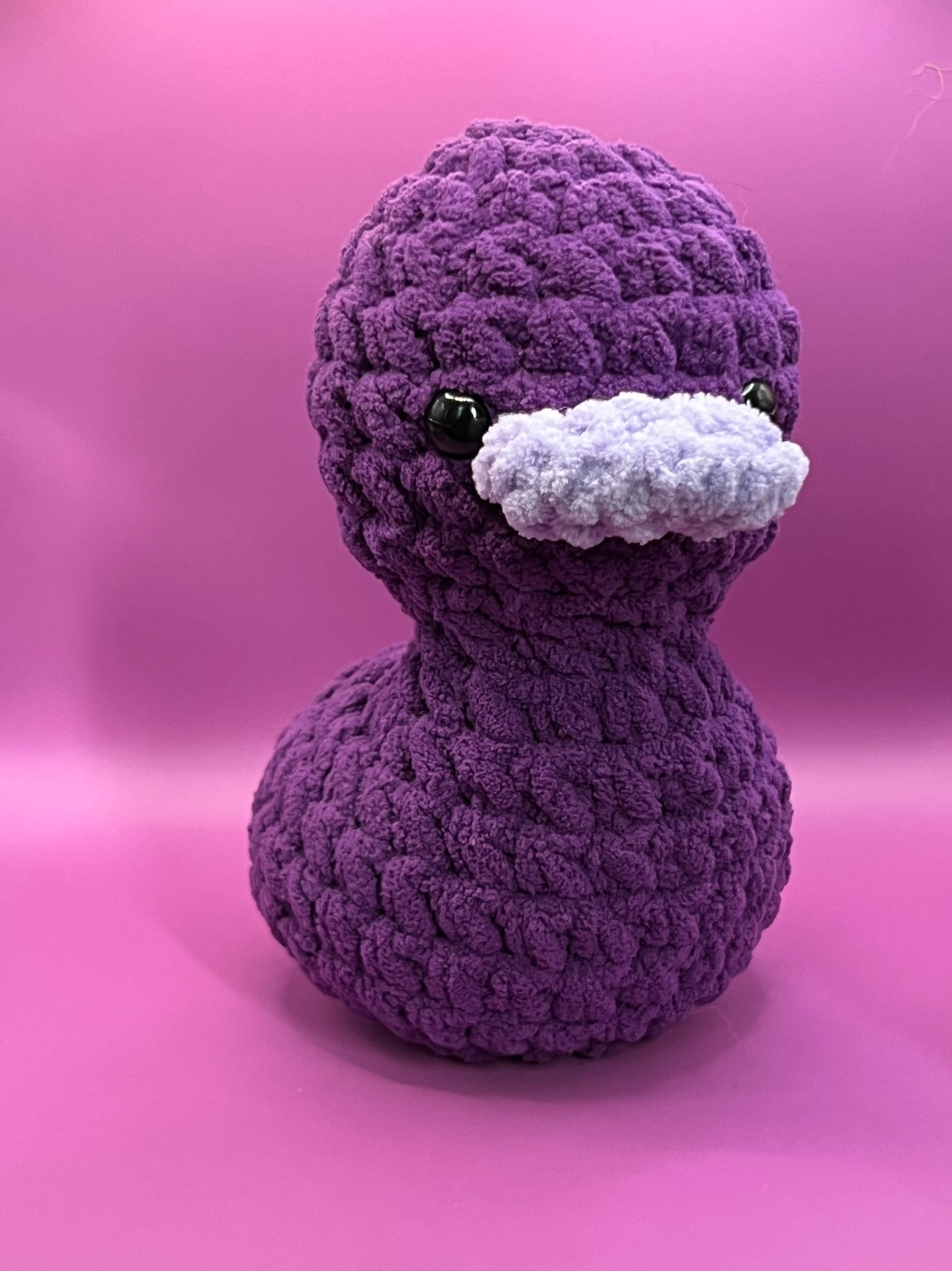 Purple Rubber Duck Plushie